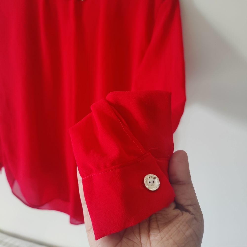 Red Blouse - Picture 3 of 4
